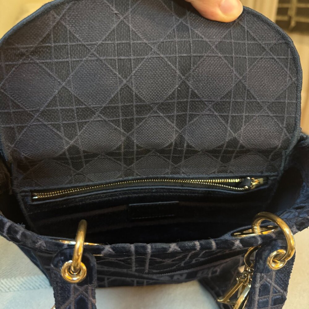 Christian Lady Dior Bag with Strap - Picture 13 of 16